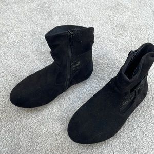 Toddler Girls Black Boots Size 11